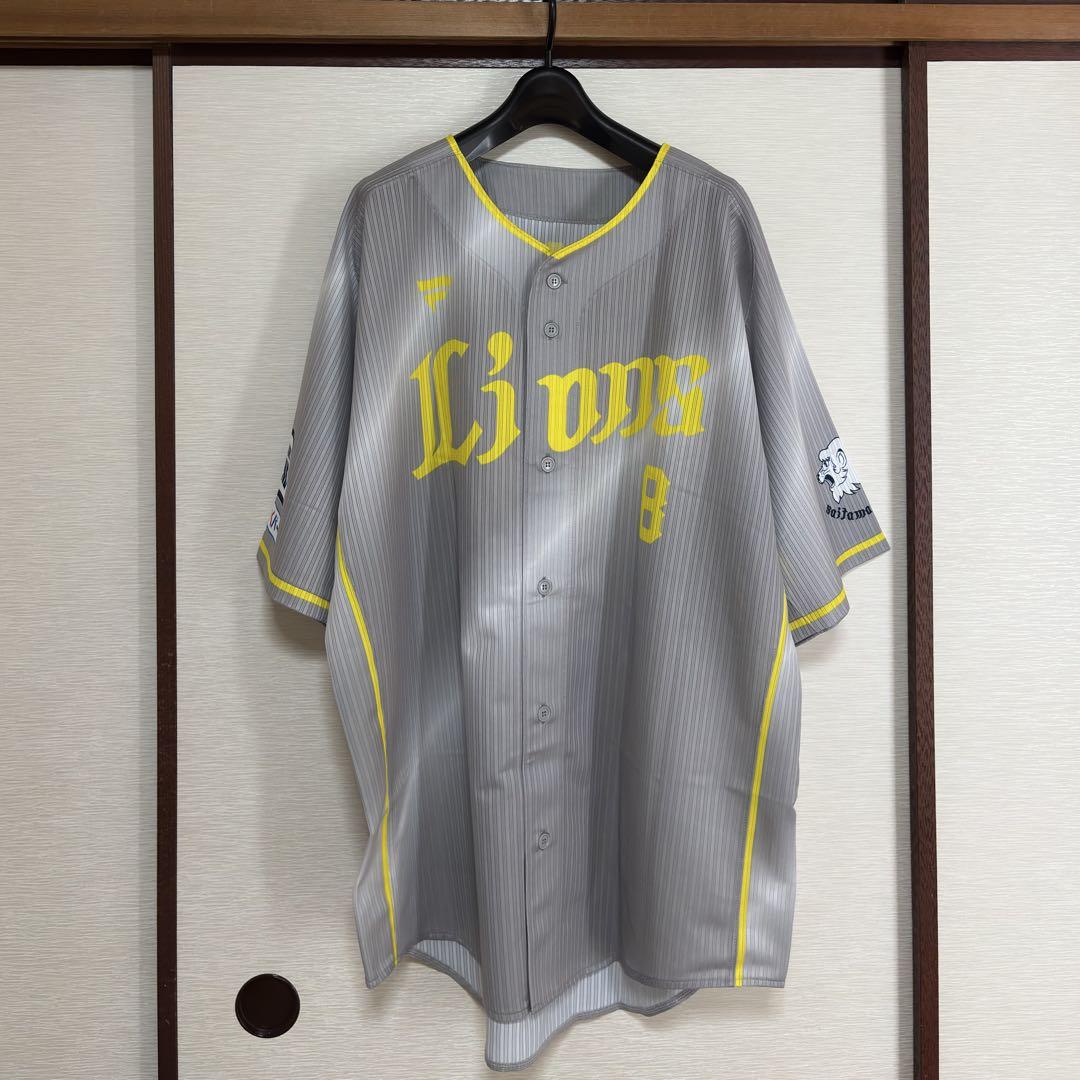 埼玉西武ライオンズ 渡部健人 実使用 Laview ユニフォーム 直筆サイン