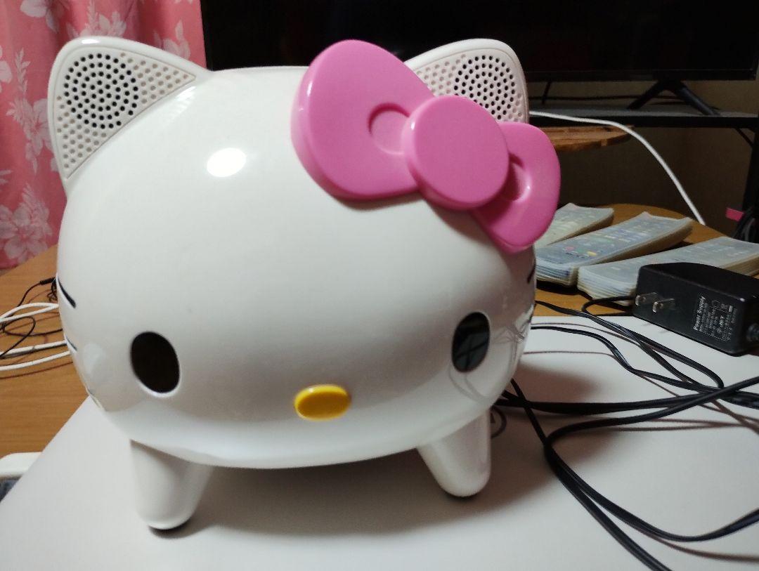 【新品未使用 】キティちゃん Bluetoothスピーカー　Vivitix限定品 sanrio ハローキティ Bluetooth スピーカー ホワイト : サンリオ
