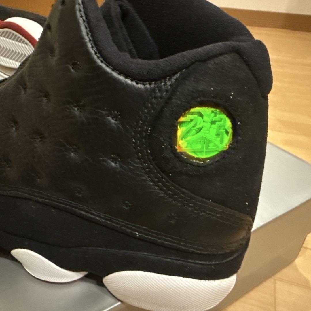 シューズ(男性用) Air Jordan13 BLACK/TRUE RED-WHITE 29cm