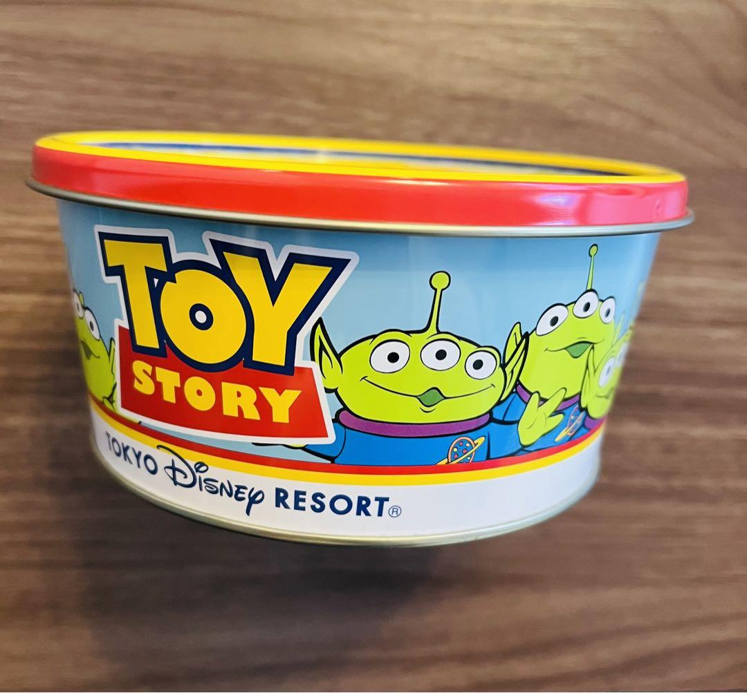 東京ディズニーランド トイ・ストーリー リトルグリーンメン 缶