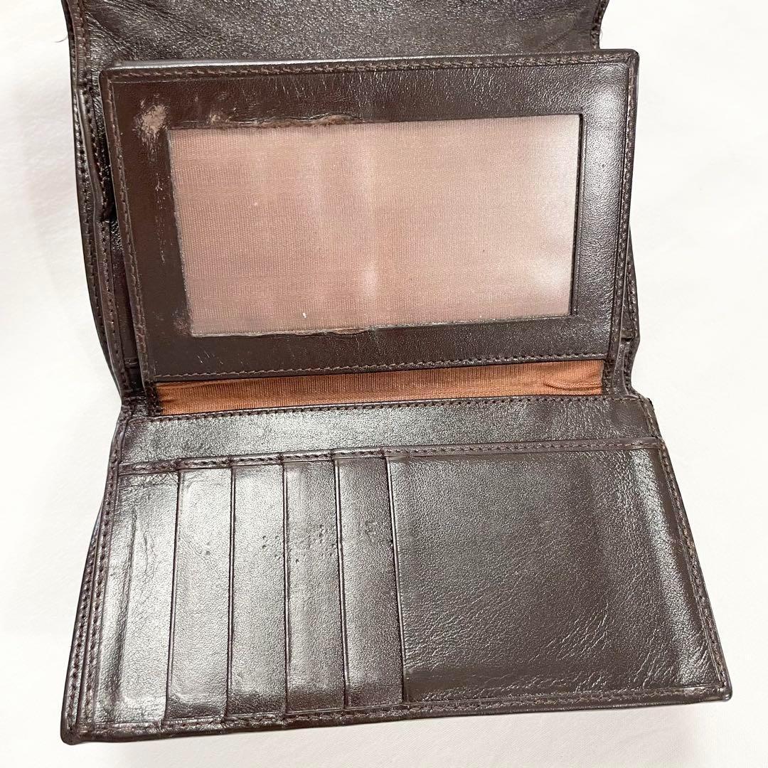 FENDI フェンディ ズッカ柄 三つ折り財布 ブランド お札入れ 小銭 カード