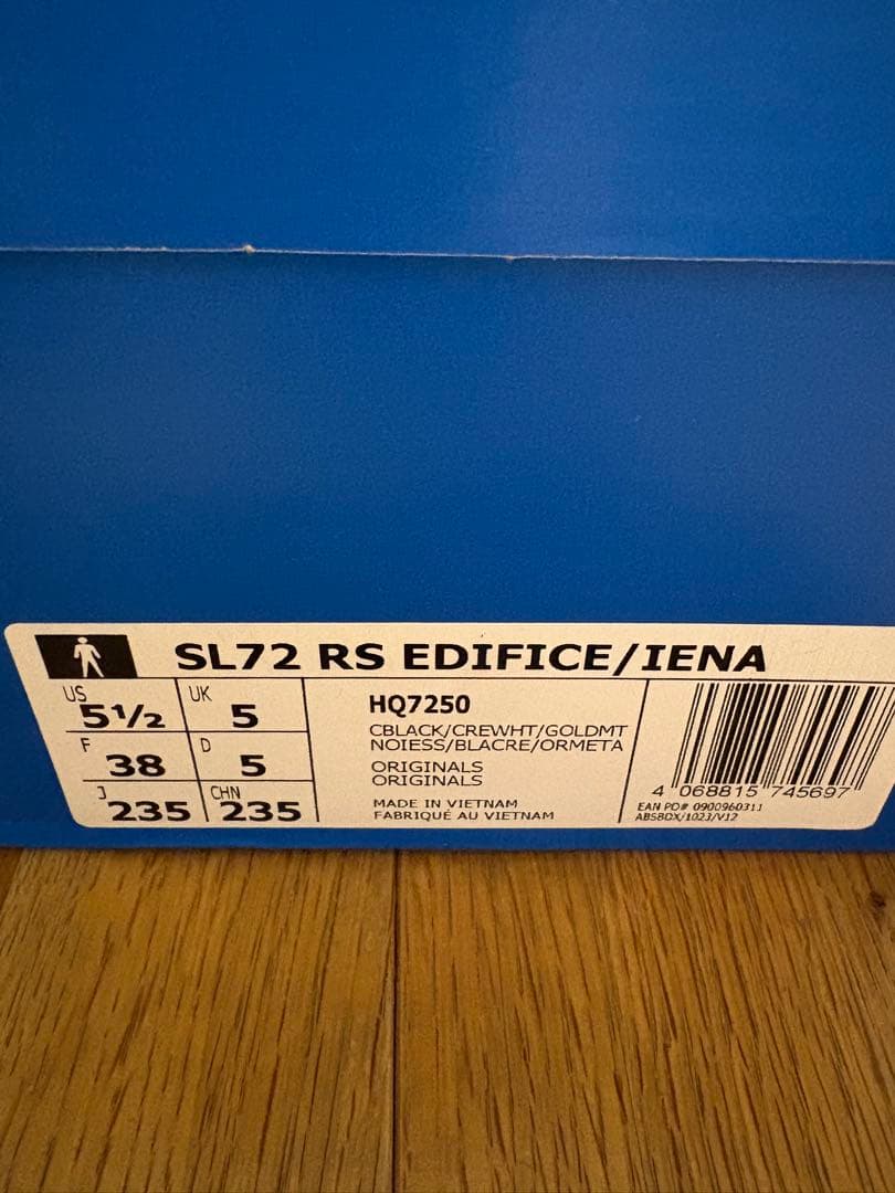 アディダス オリジナルス for ED/IENA SL 72 RS