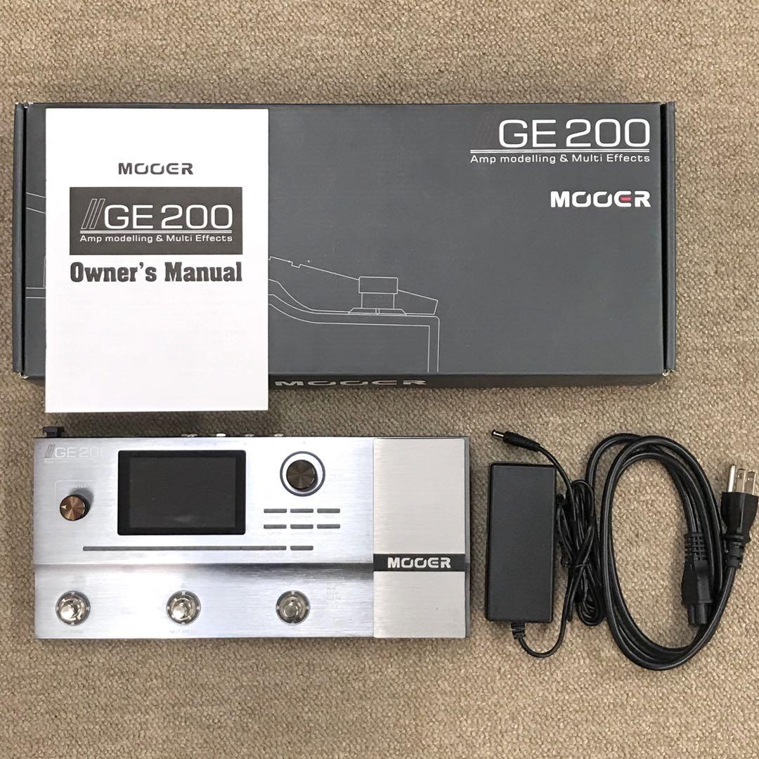Amazon | MOOER Mooer GE200 マルチエフェクター グレー