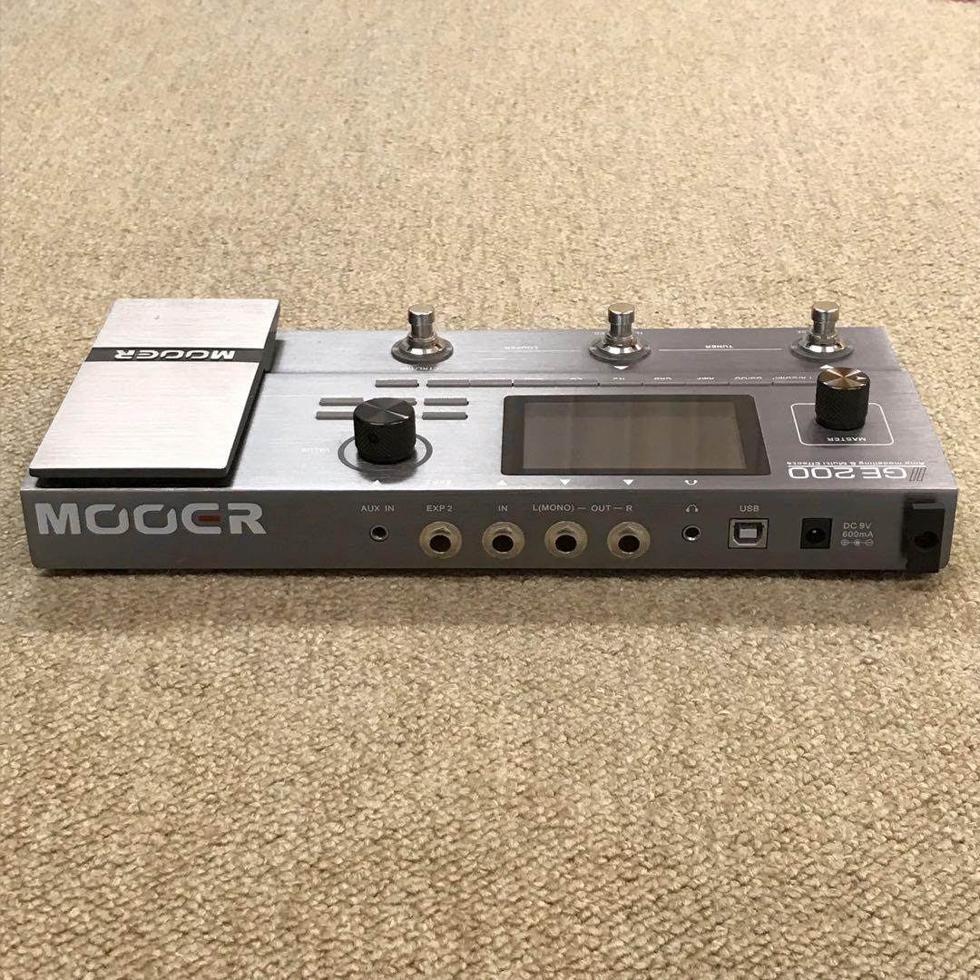 MOOER GE200 マルチエフェクター ギター アンプモデリング（大幅
