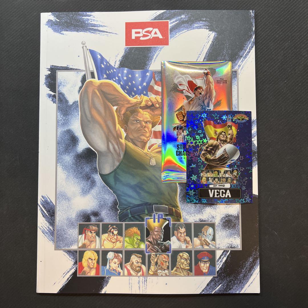 STREET FIGHTER PSAマガジンBlue VEGA 10/100