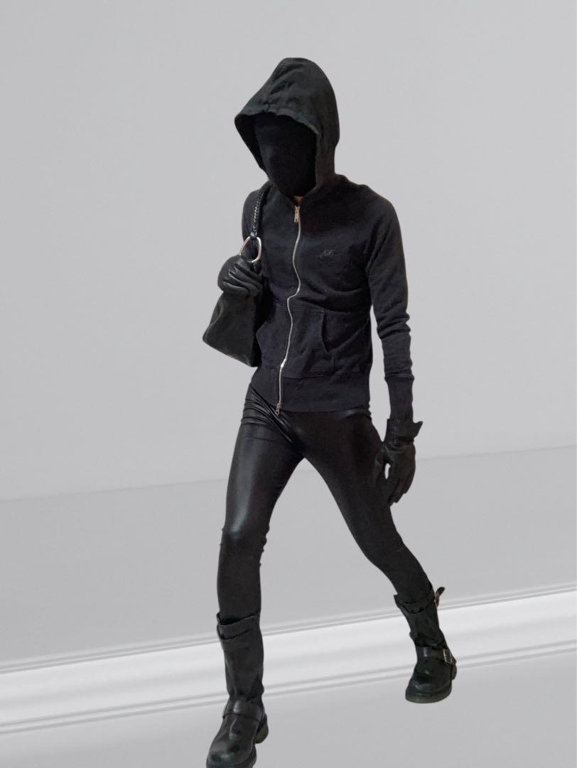 BLACK LAMB LEATHER GLOBE 2802P 手袋 レザー