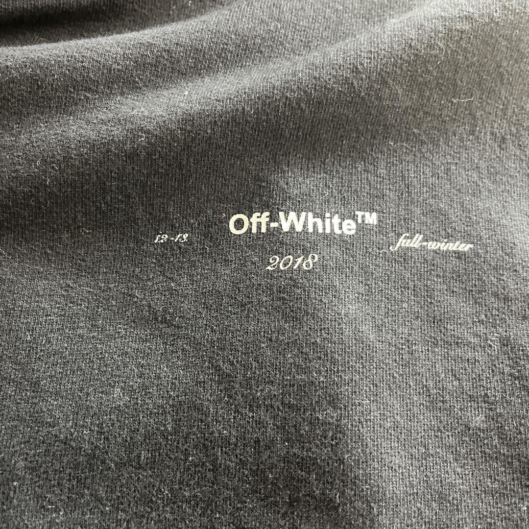 Off-White ブラック パーカー