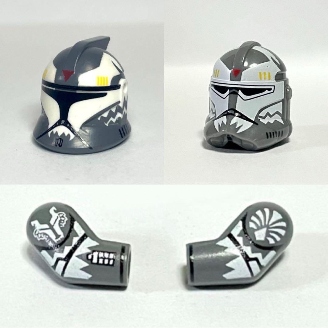 レゴ スターウォーズ コマンダー ウォルフ カスタムパーツ