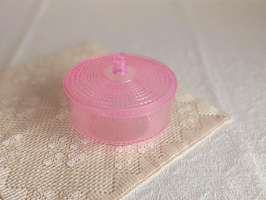 【kiki さま】* vintage container ୨୧ * 桜色小物入れ