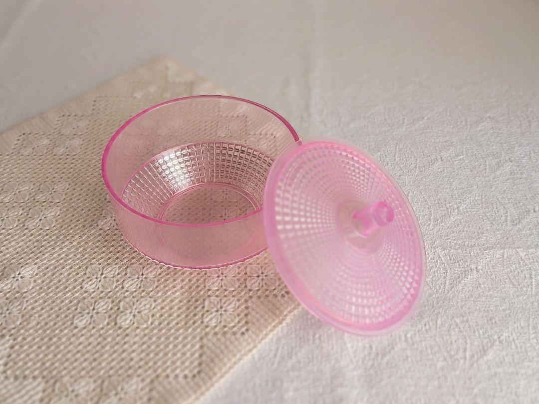 【kiki さま】* vintage container ୨୧ * 桜色小物入れ
