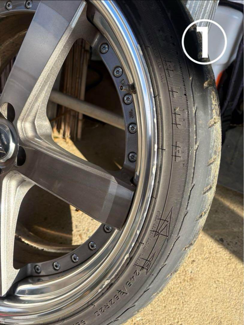 特価&週末値下げ！！！WORK ジースト ST2 20インチ 4本