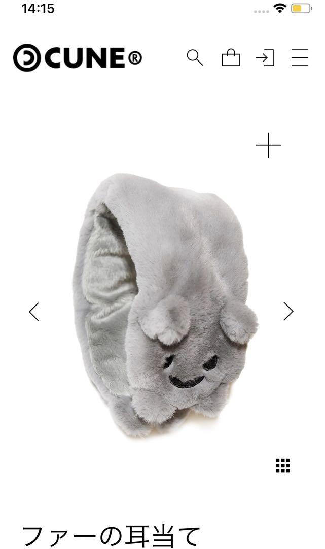 cune かわいい耳あて　新品
