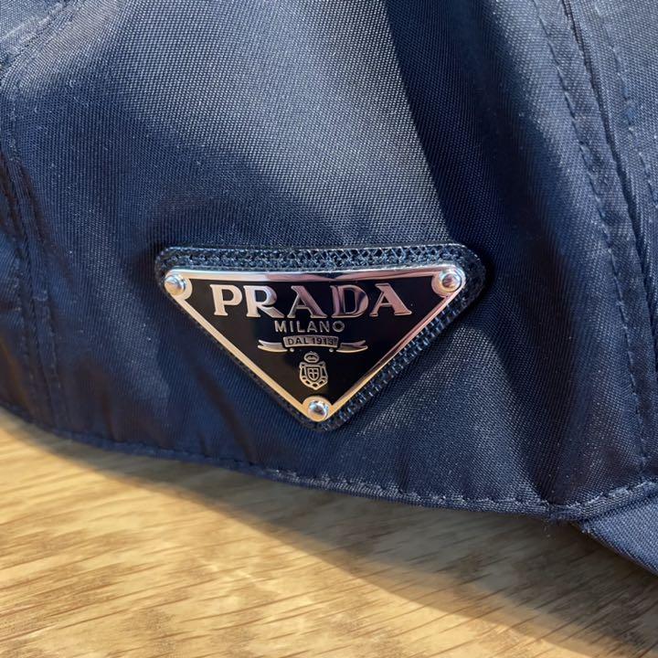 中古・古着通販】PRADA (プラダ) ナイロンベースボールキャップ