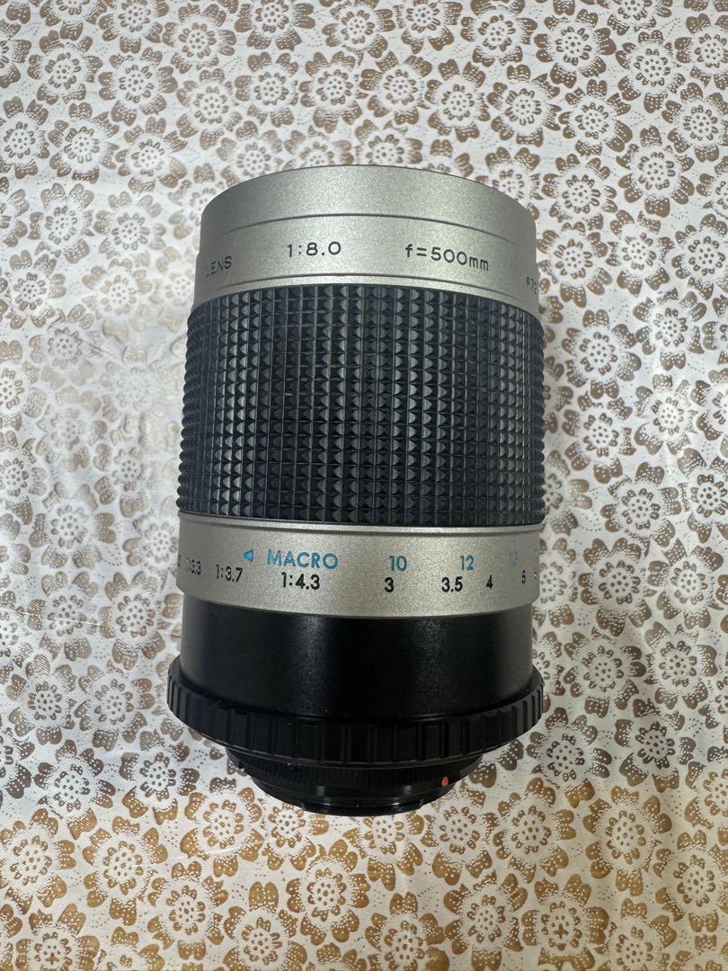 Kenko MC MIRROR 500mm F8 望遠レンズ　外覧美品