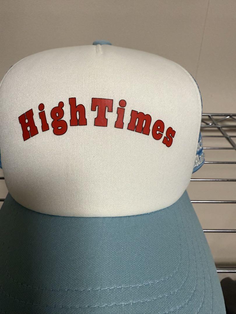 ワコマリア　HighTimes メッシュキャップ ホワイト/ブルー