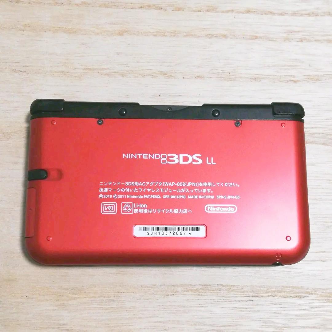通販在庫 ニンテンドー3DS レッド×ブラック 本体 HSuaR-m53178539945 LL 数量限定新作