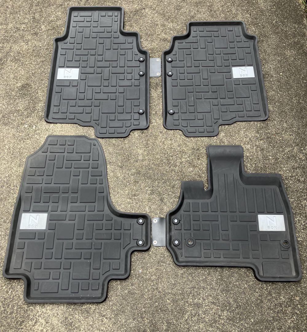 ホンダ N-BOX 用 JF3 純正ラバーフロアマット４枚セット