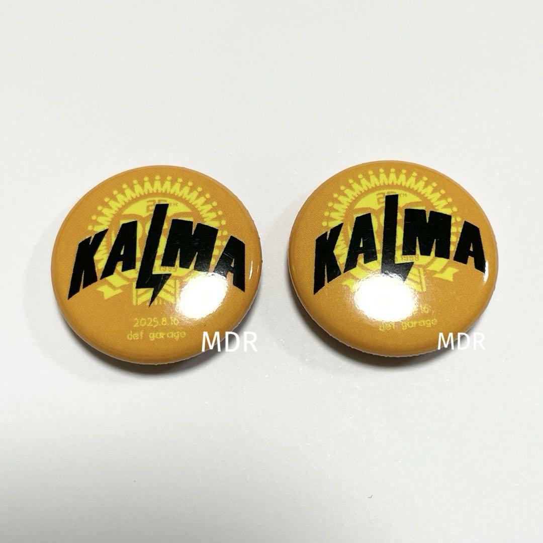 匿名配送】KALMA 缶バッジ2個 RSR25 ライジングサン2025 - メルカリ