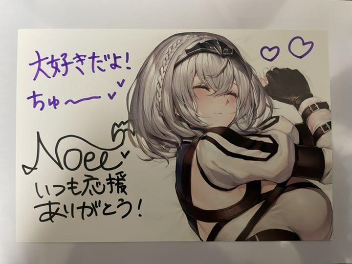 日本未入荷 白銀ノエル 直筆サインポストカード マウスパッド アクキー 丼ぶり クッション - キャラクターグッズ 日本未入荷 白銀ノエル 直筆サインポストカード マウスパッド アクキー 丼ぶり クッション - キャラクターグッズ
