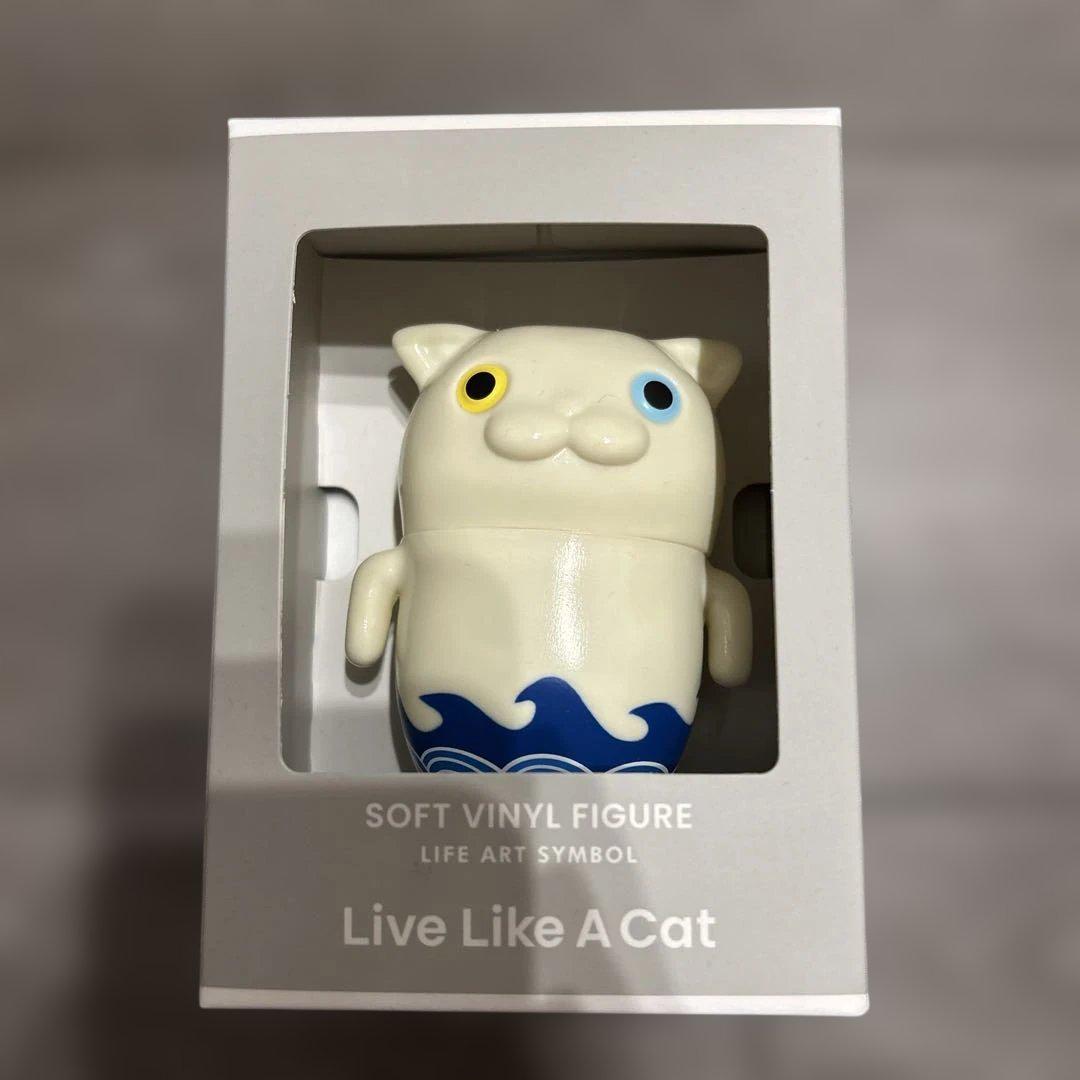 【新品未開封】Live Like A Cat フィギュア 猫土偶 3種セット