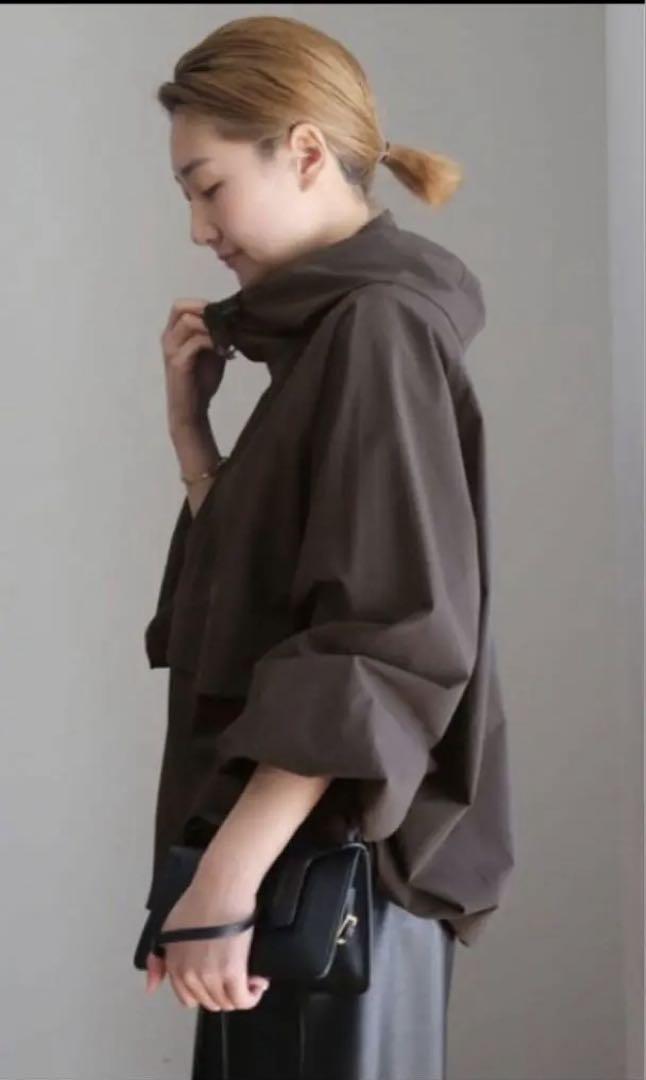 ドゥーズィエムクラス　Anorak パーカー　ブラウン⭐️美品 ドゥーズィエムクラスAnorak パーカーブラウン⭐️美品