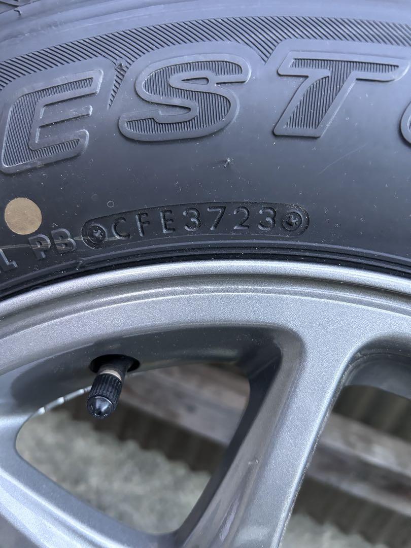 ジムニー　JB64 純正　ブリヂストンタイヤ・アルミホイールセット 新車取り外し