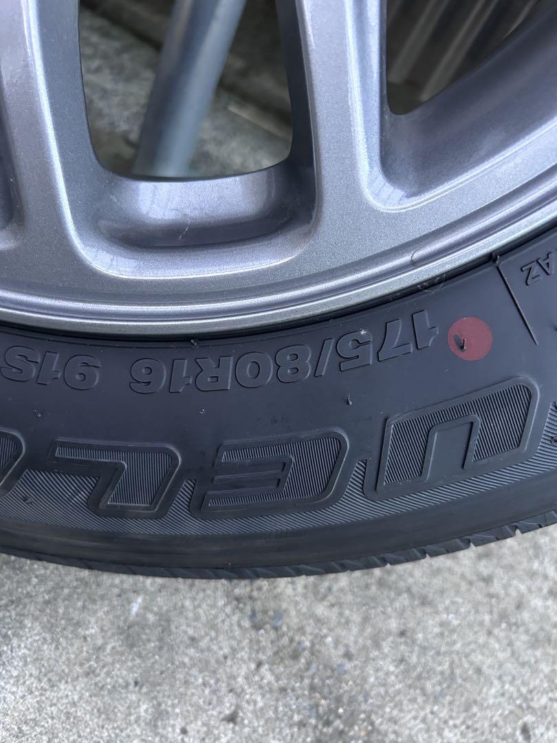 ジムニー　JB64 純正　ブリヂストンタイヤ・アルミホイールセット 新車取り外し