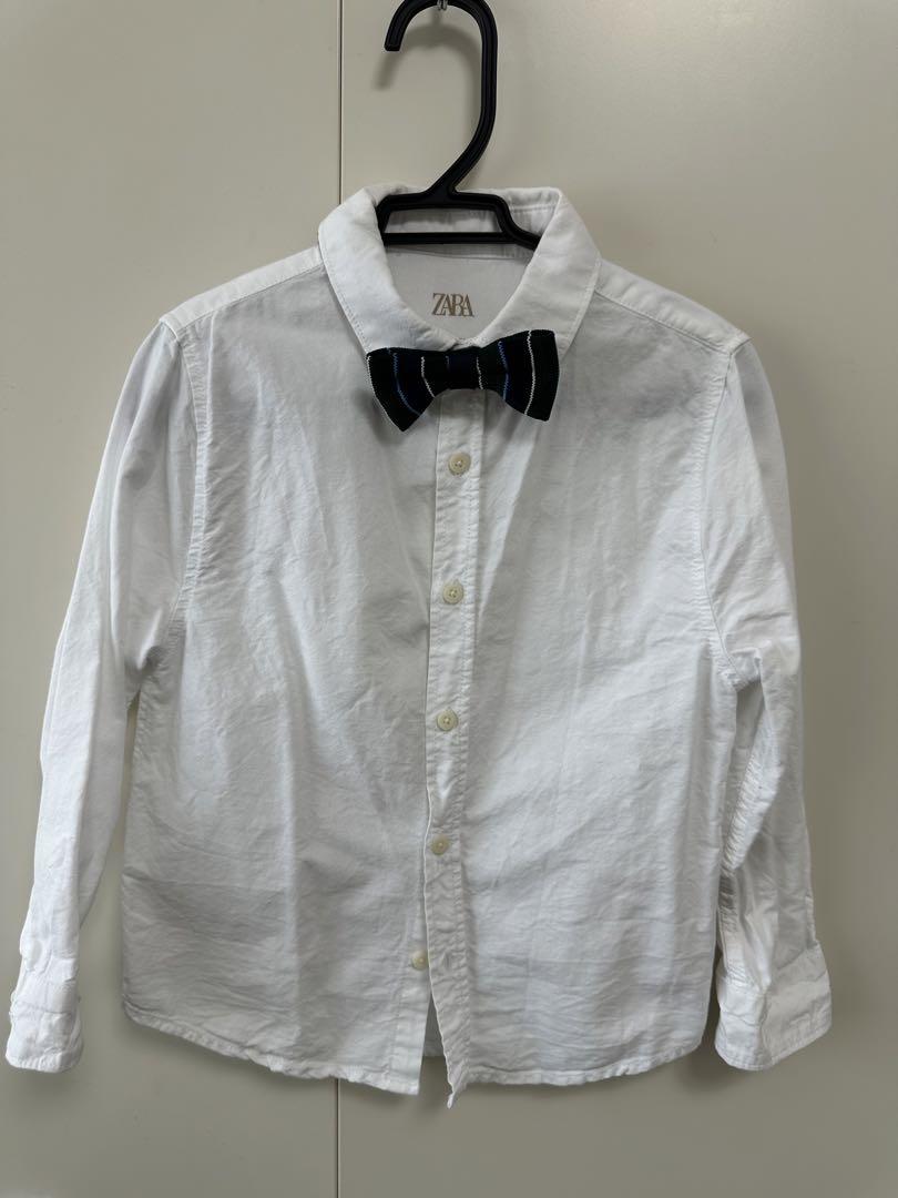 美品☆ZARA☆フォーマルスーツ☆シャツ・リボン付きsize6/116cm