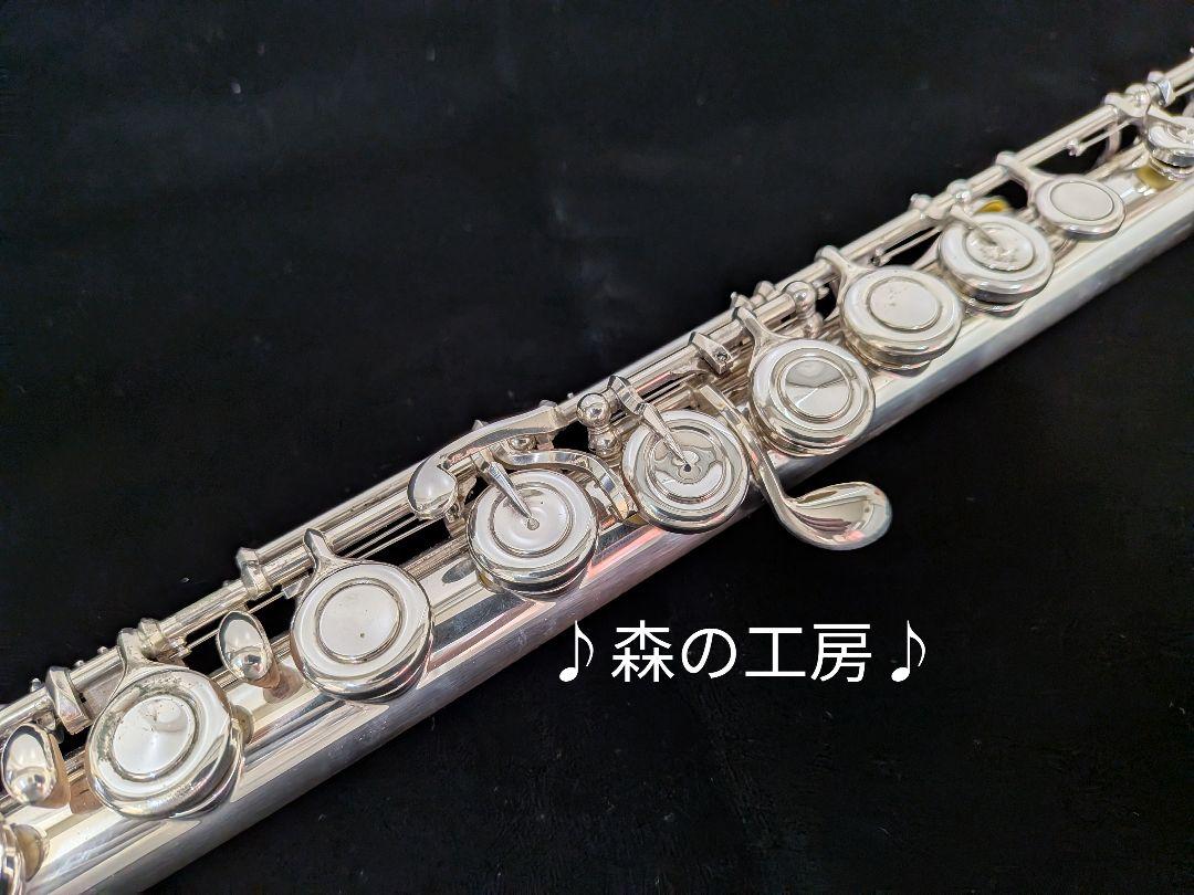 管楽器専門店‼️部活応援‼️頭部管銀製‼️ヤマハフルートYFL451 Eメカ