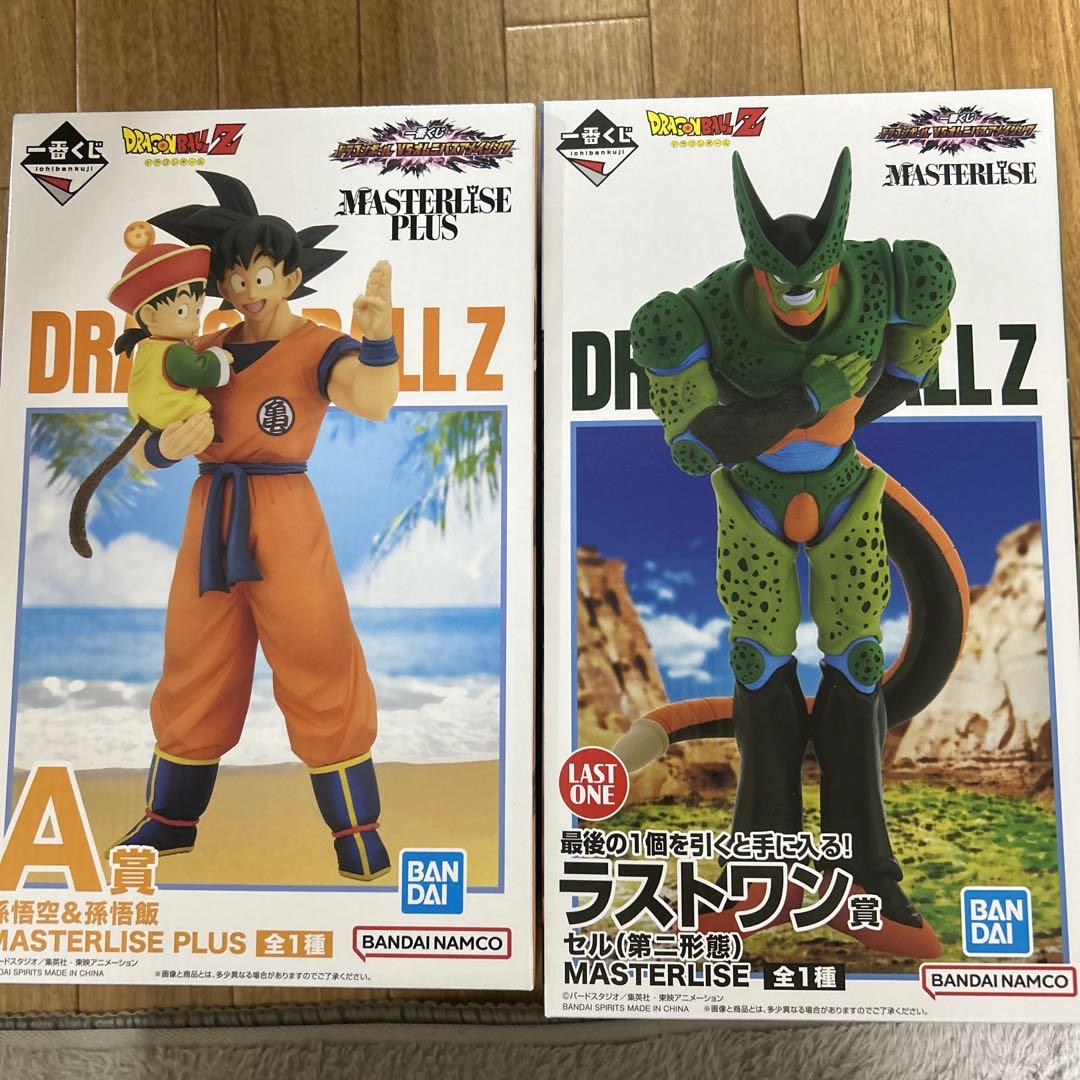 1番くじ 孫悟空&孫悟飯 ラストワン賞 セル（第二形態） おまけ