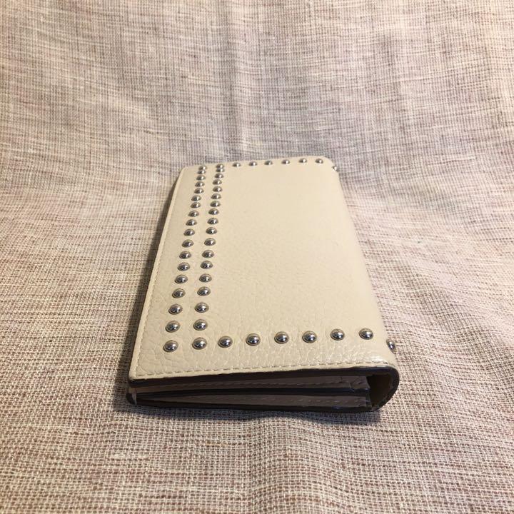 【人気ショップが最安値挑戦！】 J&M Davidson スタッズ付き 長財布 レザー ロングウォレット 小物