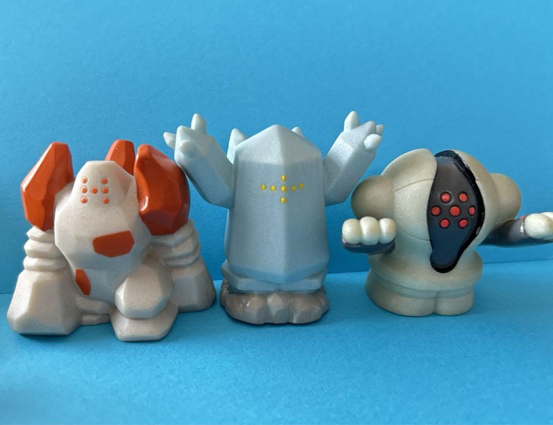 ポケモンキッズ 指人形 レジスチル レジアイス レジロック