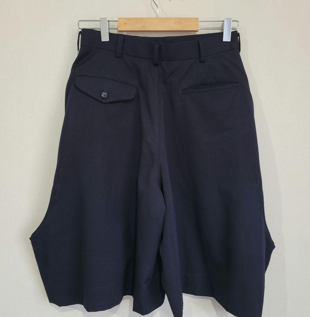 【美品】COMME des GARCONS 　デザインハーフパンツ XS