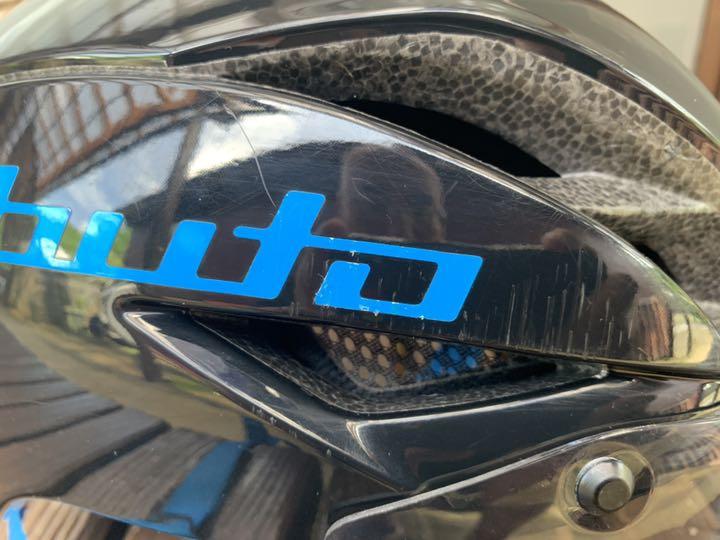 オージーケーカブト 中古 傷あり L XL q5TRr-m53192246349 エアロ R1 黒×青 人気セール