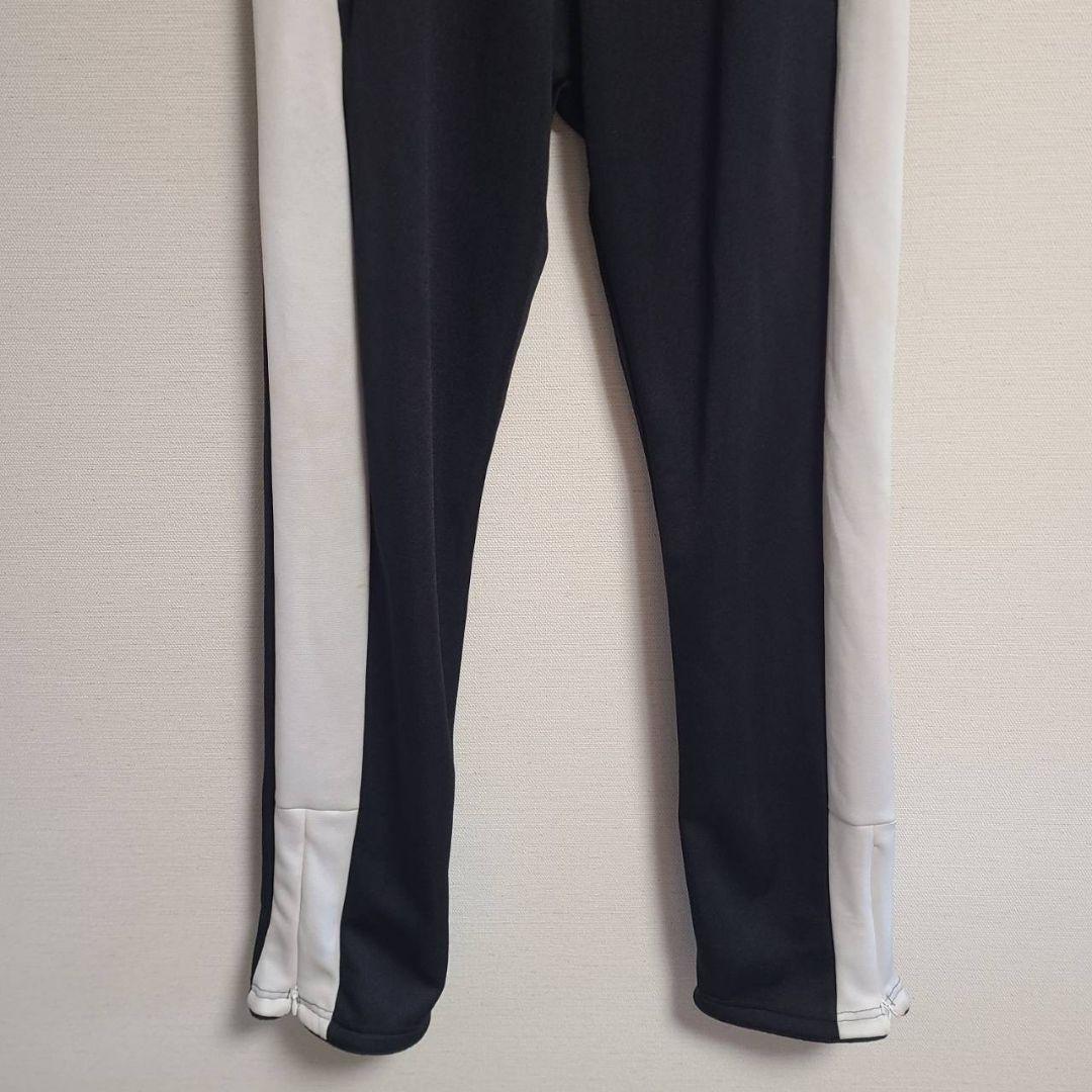 ファセッタズム FACETASM トラックパンツ ジャージ 裾ジップ 3 黒 白
