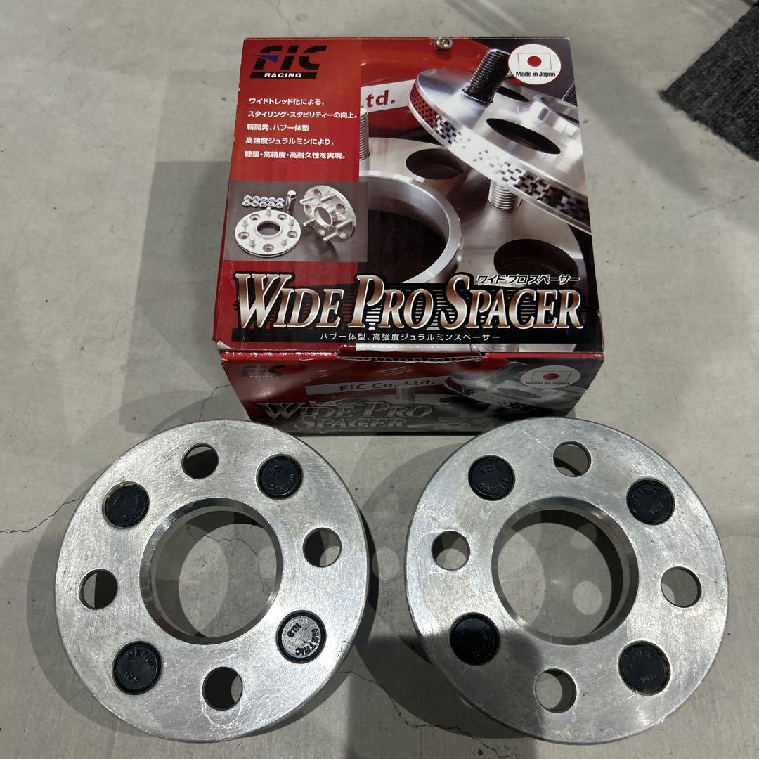 ワイトレ　日本製　4H PCD100 厚さ15mm 2枚