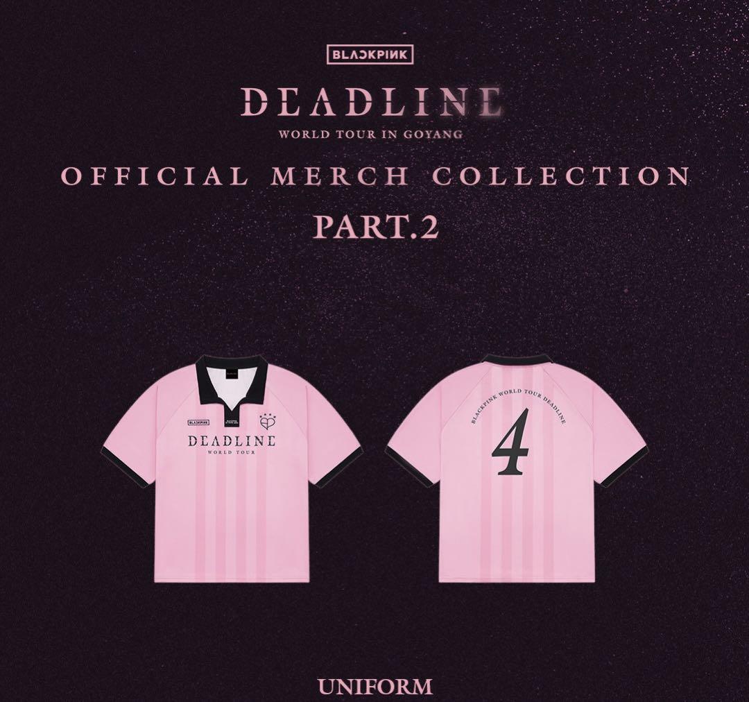 BLACKPINK DEADLINE WORLD TOUR Tシャツ韓国限定