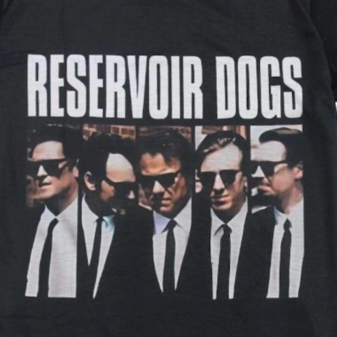 【レザボア・ドッグス 】映画Tシャツ クタランティーノ ブラック　サイズL