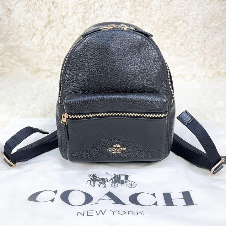 39%割引ブラック系喜ばれる誕生日プレゼント 新品未使用♥コーチ リュック チャーリー ミニ ゴールド金具 レザー ブラック リュック/バックパック バッグブラック系-RHYDAMMART.COM 39%割引ブラック系喜ばれる誕生日プレゼント 新品未使用♥コーチ リュック チャーリー ミニ ゴールド金具 レザー ブラック リュック/バックパック バッグブラック系-RHYDAMMART.COM