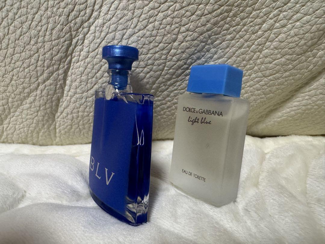 BVLGARI & DOLCE & GABBANA ミニ香水2つセット - メルカリ