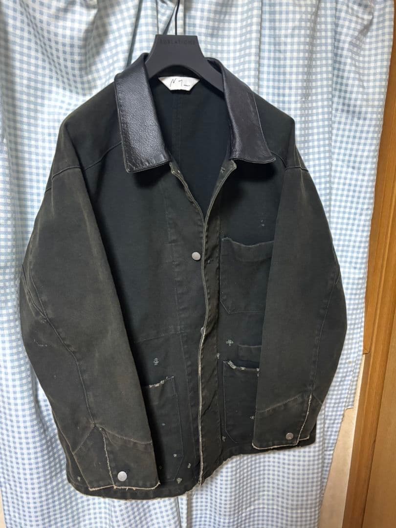 ANCELLM/exclusive DUCK COVERALL JACKET ANCELLM/exclusive DUCK COVERALL JACKET