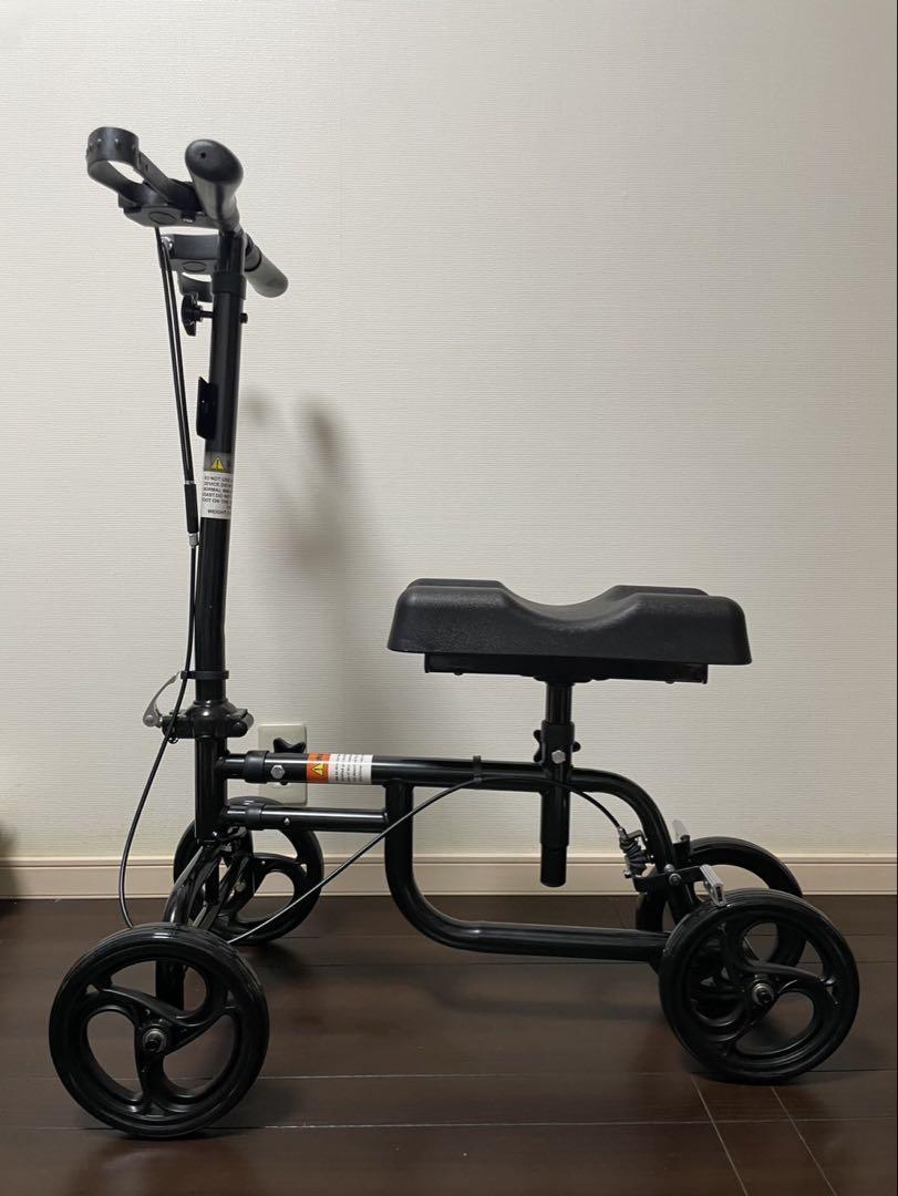 足骨折ウォーカー 調節式歩行補助具 車輪付き歩行補助具