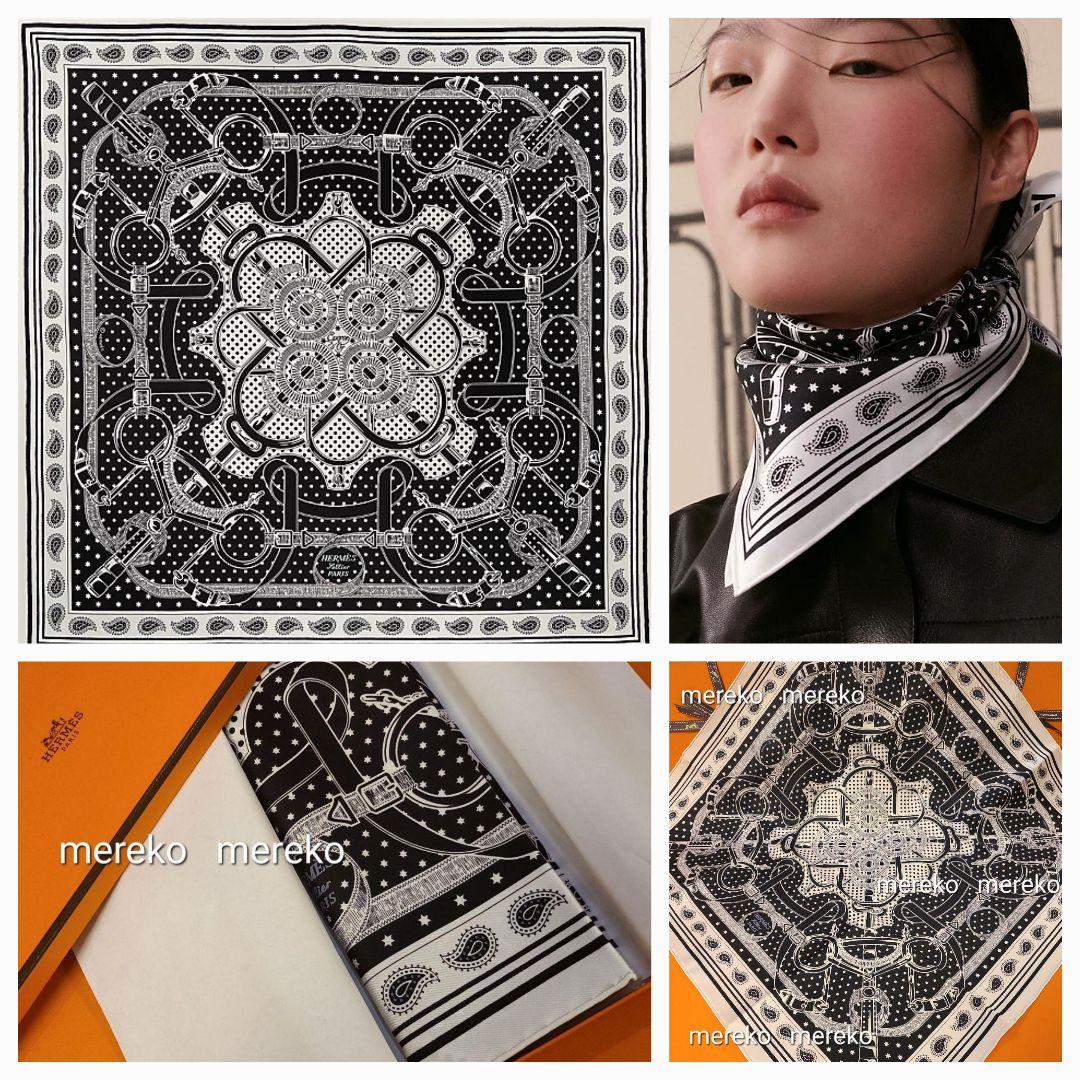 入手困難❗【新品】HERMES バンダナ エプロン・ドール エルメス スカーフ 27,740円