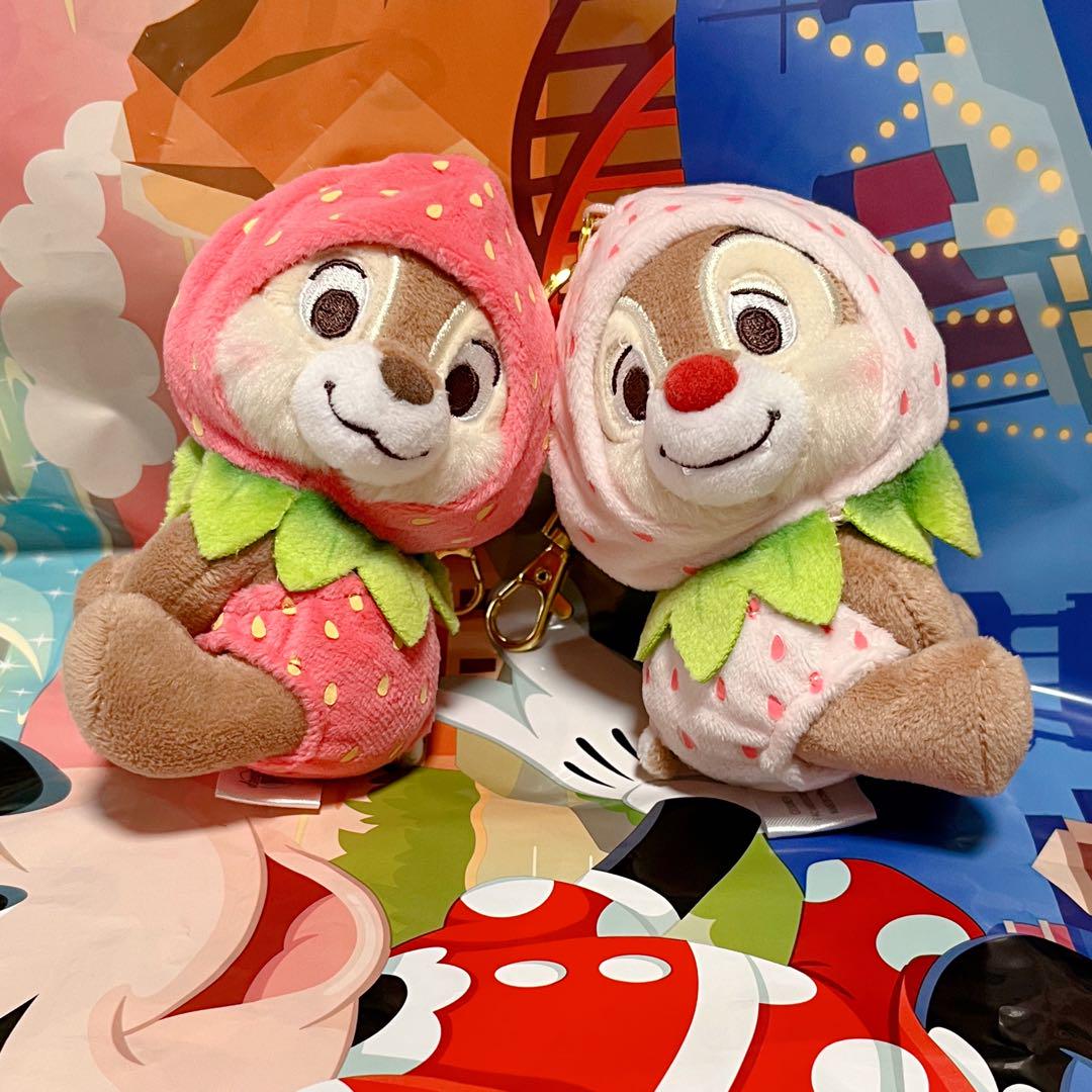かわいい❤︎ディズニーチップとデール ストロベリーキー