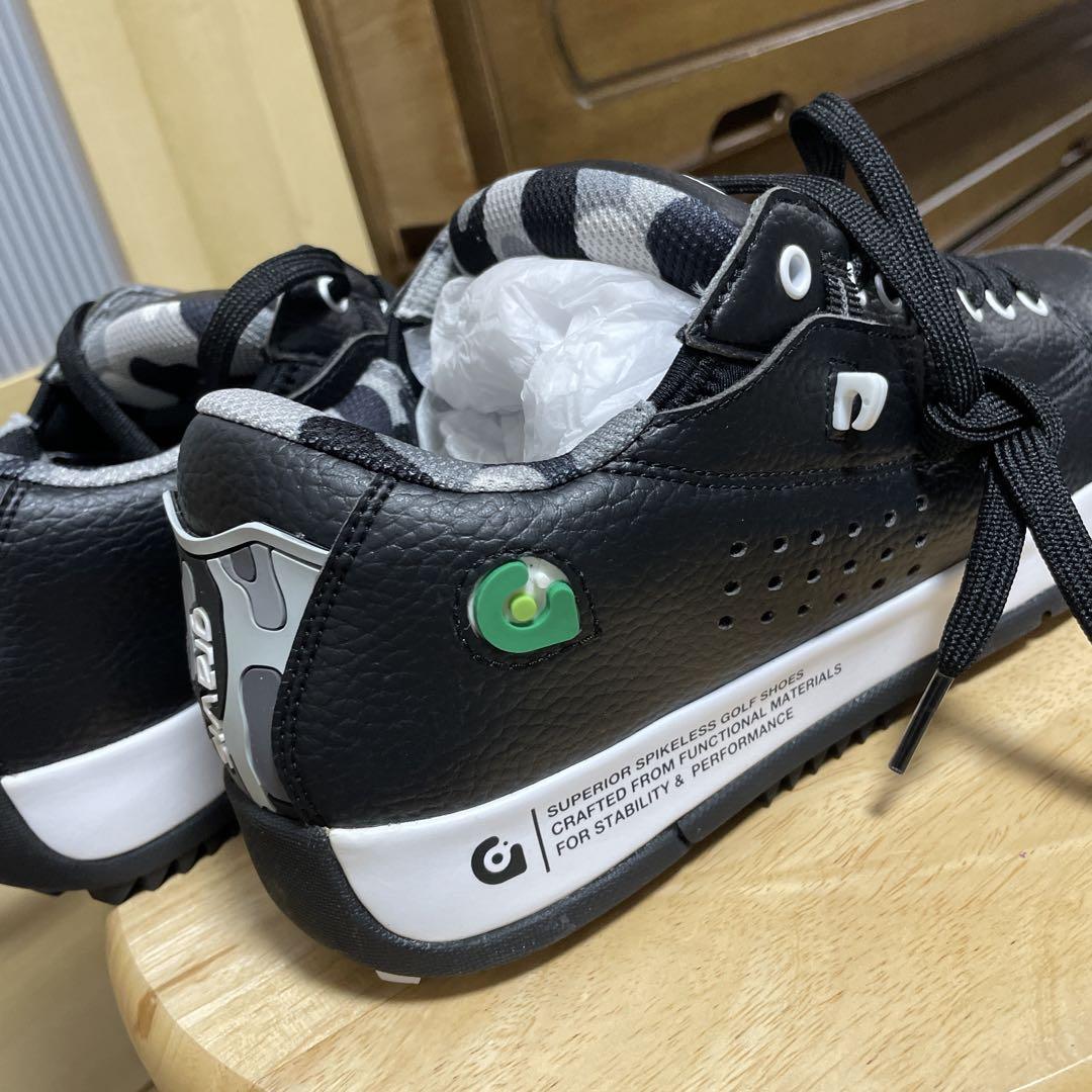 新品未使用グラビスゴルフシューズ　24センチ 新品未使用】GRAVIS GOLF グラビスゴルフシューズ 27cm - メルカリ