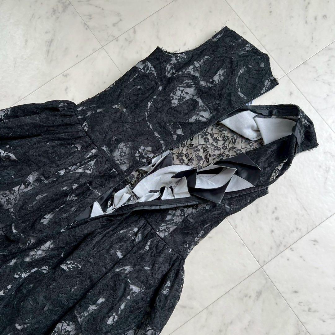 COMME des GARCONS コムコム 別れの儀式 フラワーレースワンピ