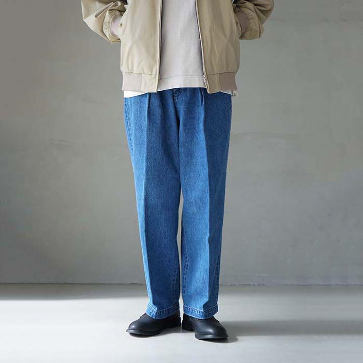 お得セット 【FARAH/ファーラー】ツータックワイドテーパード デニムパンツ デニム/ジーンズ お得セット 【FARAH/ファーラー】ツータックワイドテーパード デニムパンツ デニム/ジーンズ