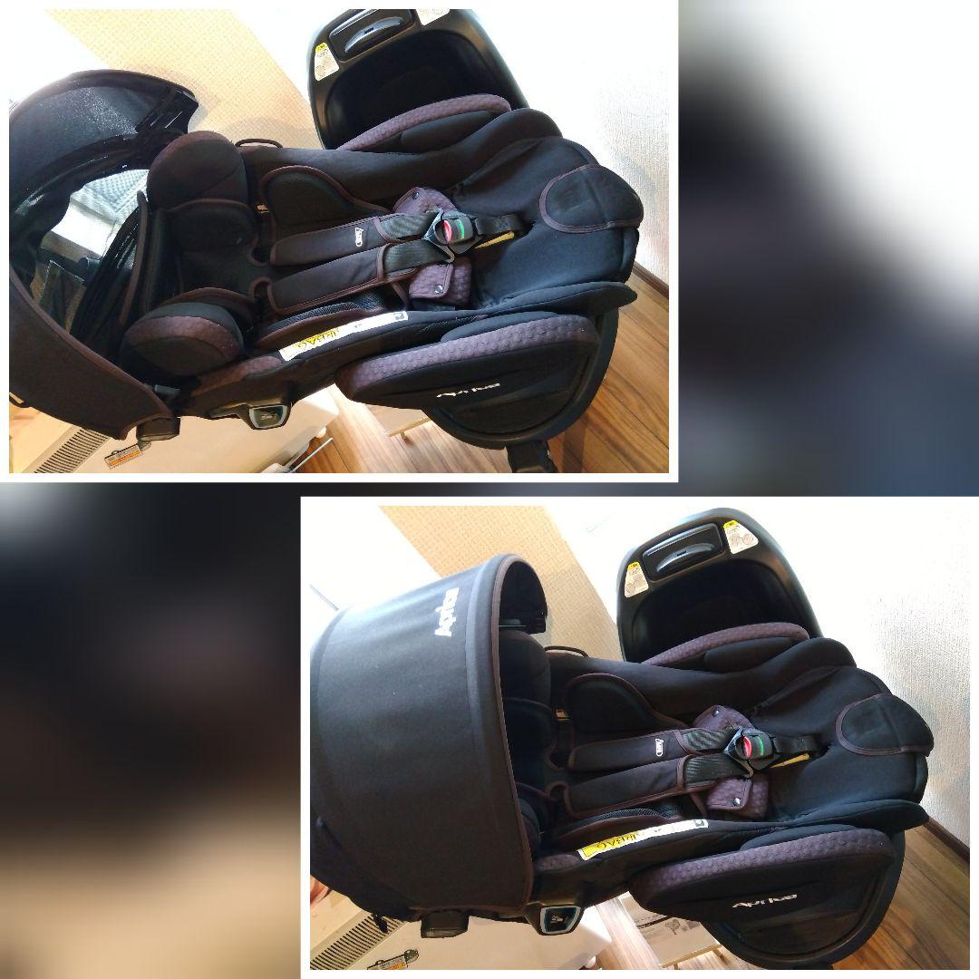 17【美品】アップリカ フラディアグロウ ISOFIX 360° セーフティー