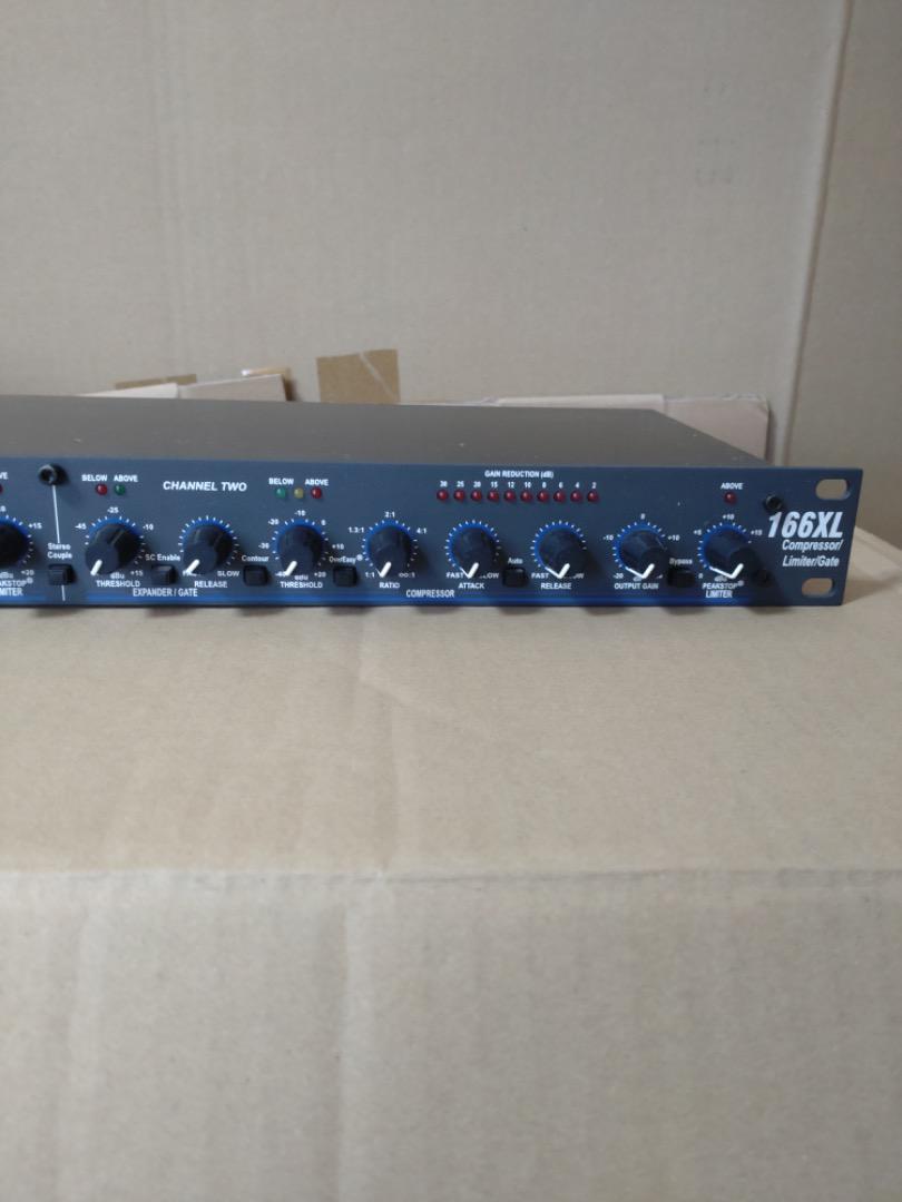 dbx 166XL コンプレッサー　リミッター　ゲート