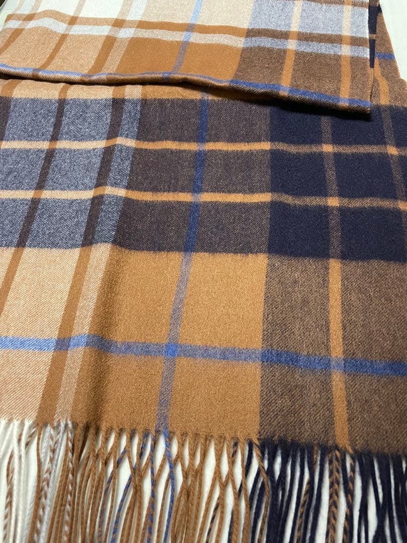 アクアスキュータムカシミヤ ストールAquascutum